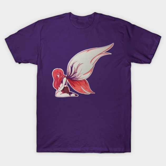 Sad Fairy T-Shirt by inatorinator